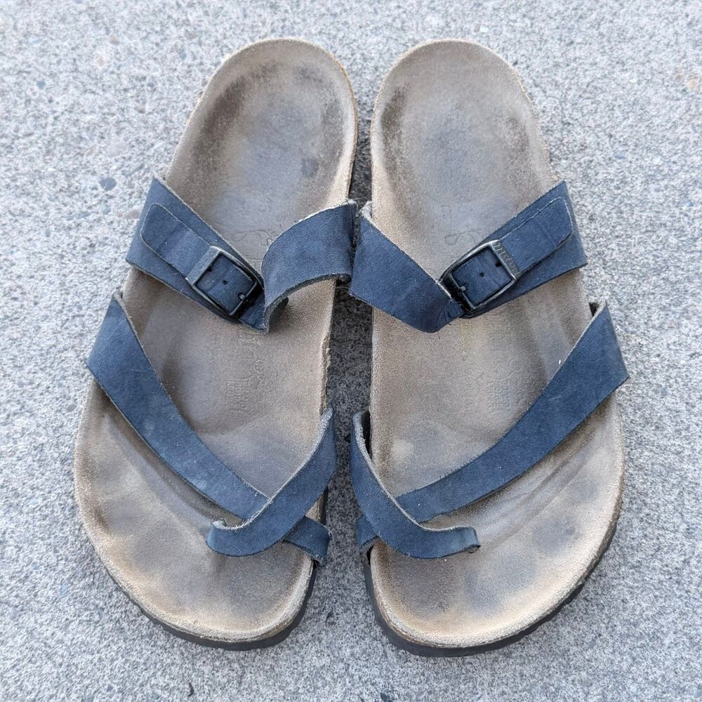Papillio Birkenstock Size 39 Womens dark blue